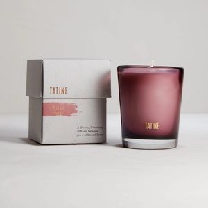 Tatine “Peace Rose” scented candle